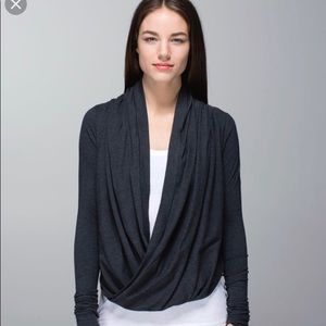 Lululemon Iconic Wrap heathered grey